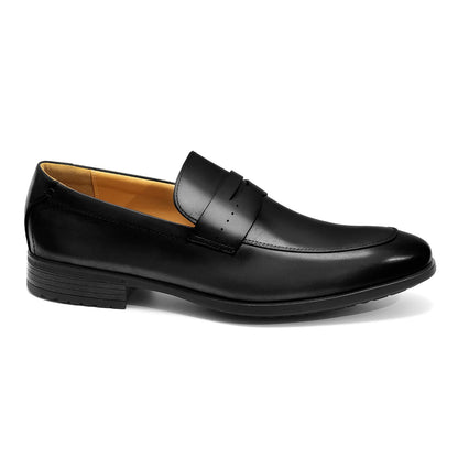 Men's Slip on Oxford Dress Shoes Classic Handmade Calfskin Manufacturing More Compact, Choose The Right Size to Modify The Foot Shape