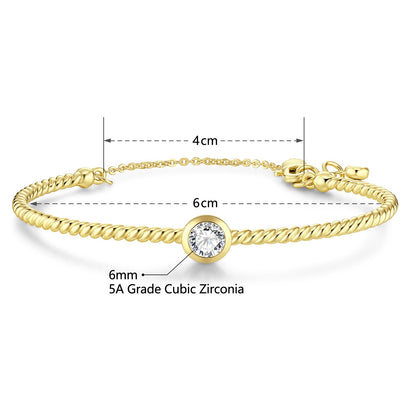 Infinity Bracelets for Women Two-tone 18K Gold Plated Adjustable Minimalist Bangle Jewelry Gifts for Mom Perfect for Anniversary Mother's Day Christmas Valentine's Day