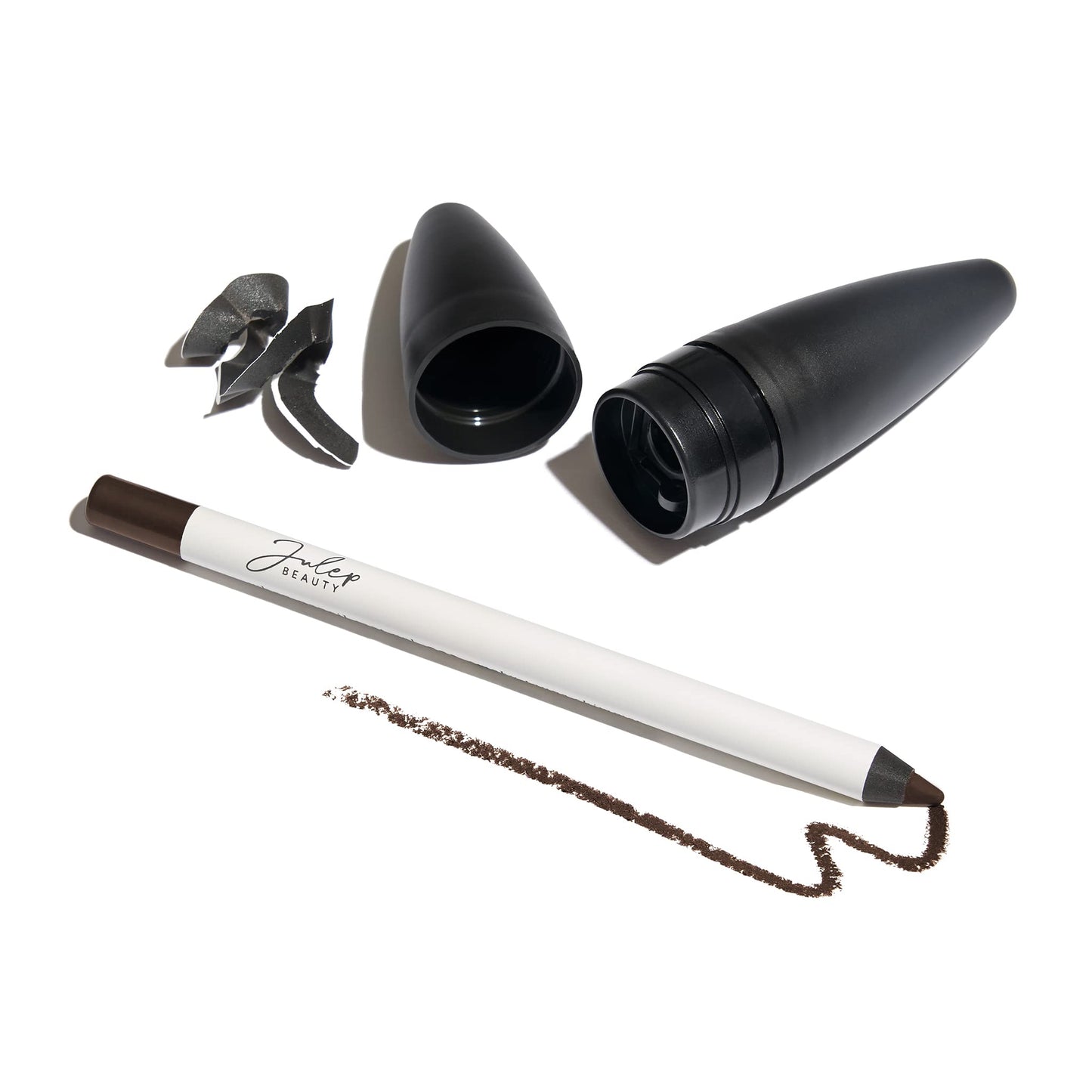 Julep When Pencil Met Gel Sharpenable Multi-Use Longwear Eyeliner Pencil - Rich Brown - Transfer-Proof - High Performance Liner
