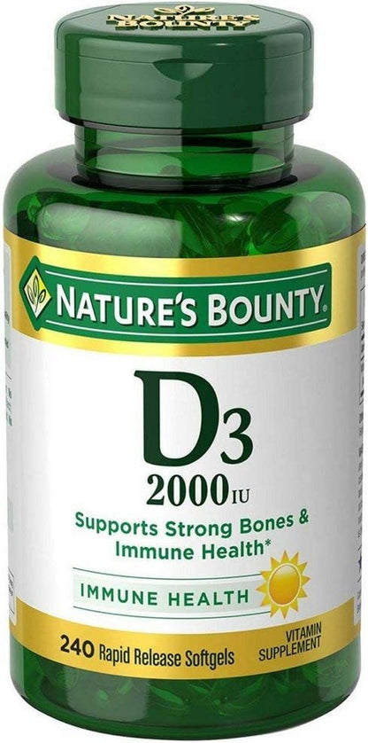 Nature’s Bounty High Absorption Magnesium Glycinate 240 mg for Supporting Muscle Relaxation and Bone, Heart & Nerve Health – Non-GMO, Gluten-Free, Vegetarian, 120 Count/60 Servings