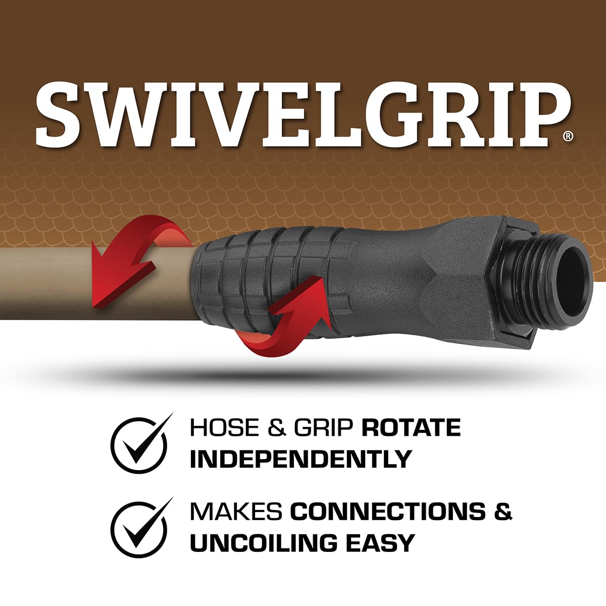 Flexzilla Garden Hose 5/8 in. x 50 ft., Lightweight All-Weather Water Hose, Durable and Flexible, Leak-Free Connections