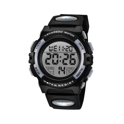 Kids Watch,Boys Watch for 3-15 Year Old Boys,Digital Sport Outdoor Multifunctional Chronograph LED 50 M Waterproof Alarm Calendar Analog Watch for Children with Silicone Band,Kids Gift
