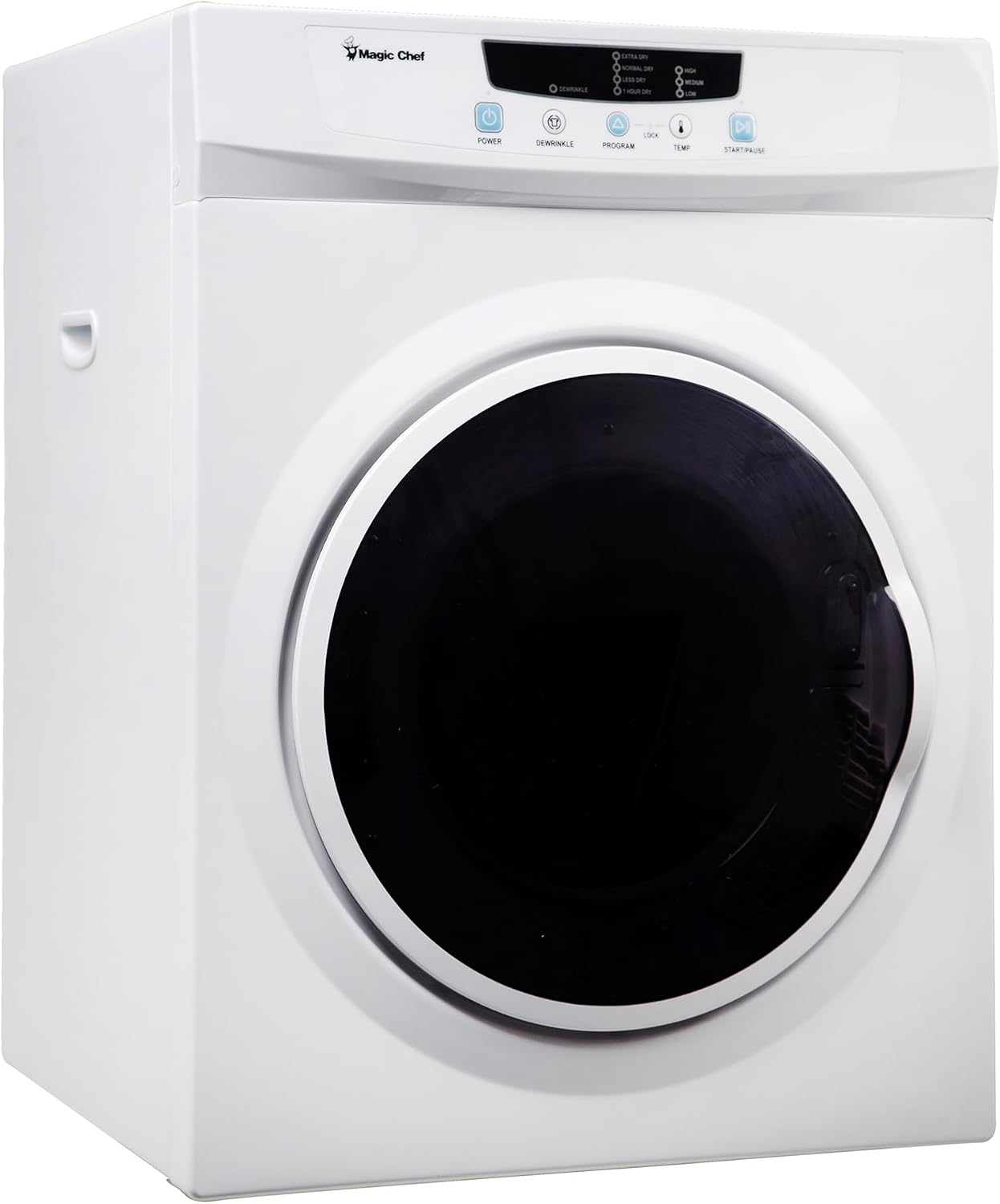 Compact 3.5 cu. ft. Electric Dryer in White