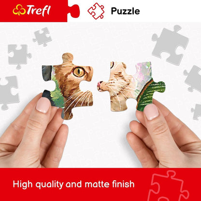 Trefl Summer Residence 6000 Piece Jigsaw Puzzle Red 54"x38" Print, DIY Puzzle, Large Jigsaw Full of Details, Creative Fun, Classic Jigsaw for Adults and Children from 14 Years Old