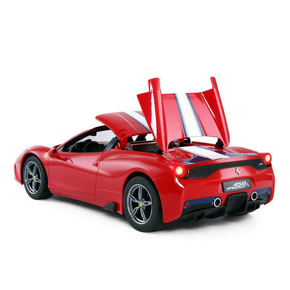 RASTAR RC Car | 1/14 Scale Ferrari LaFerrari Radio Remote Control R/C Toy Car Model Vehicle for Boys Kids, Red