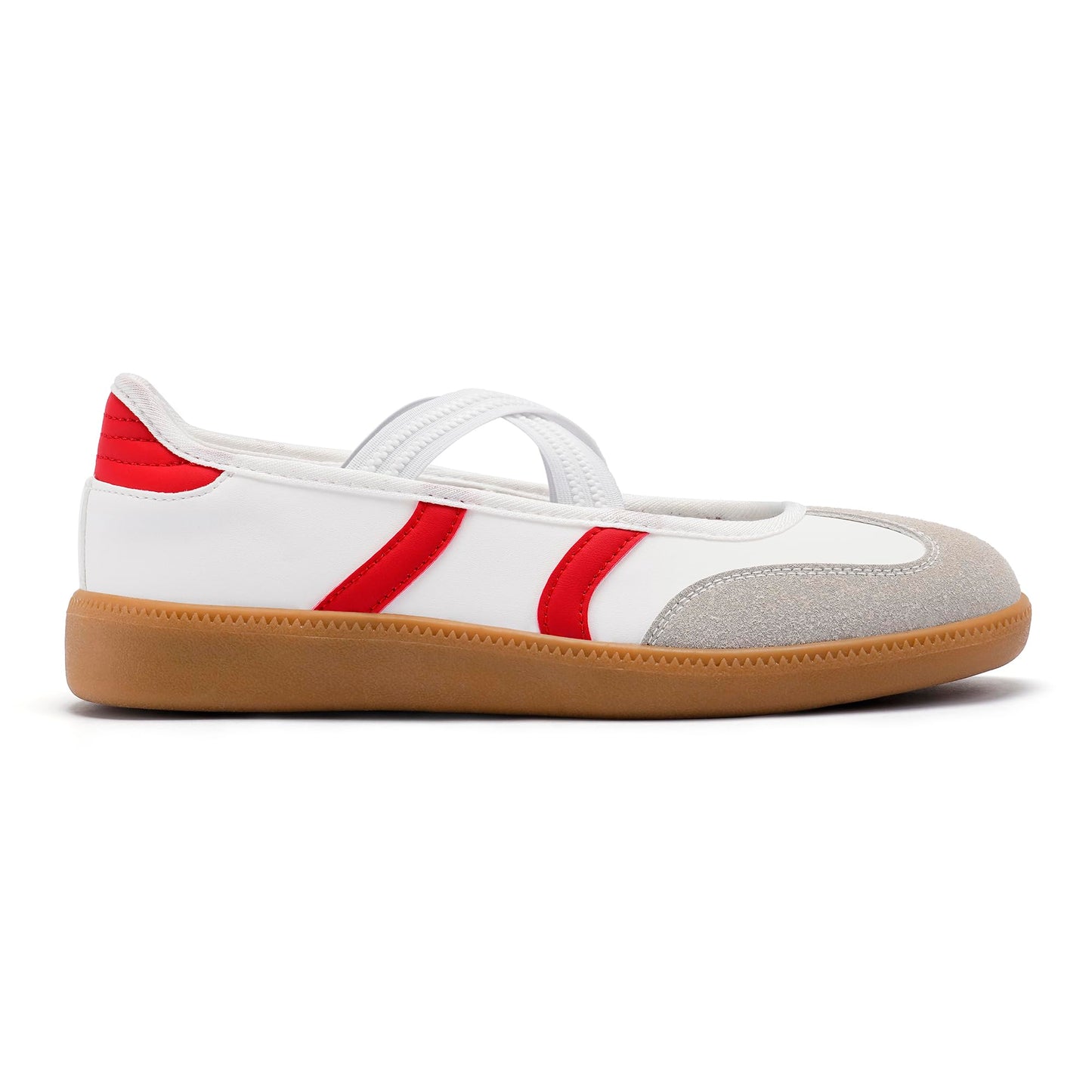 Tigeridea Sneakers for Women Comfortable Business Casual Slip on Tennis Shoes Lightweight Footwear Women's Fashion Retro Mary Jane Sneakers
