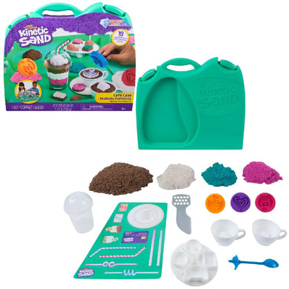 Kinetic Sand Scents, Ice Cream Treats Playset with 3 Colors Scented Play Sand & 6 Tools, Sensory Toys for Kids Ages 3 and up