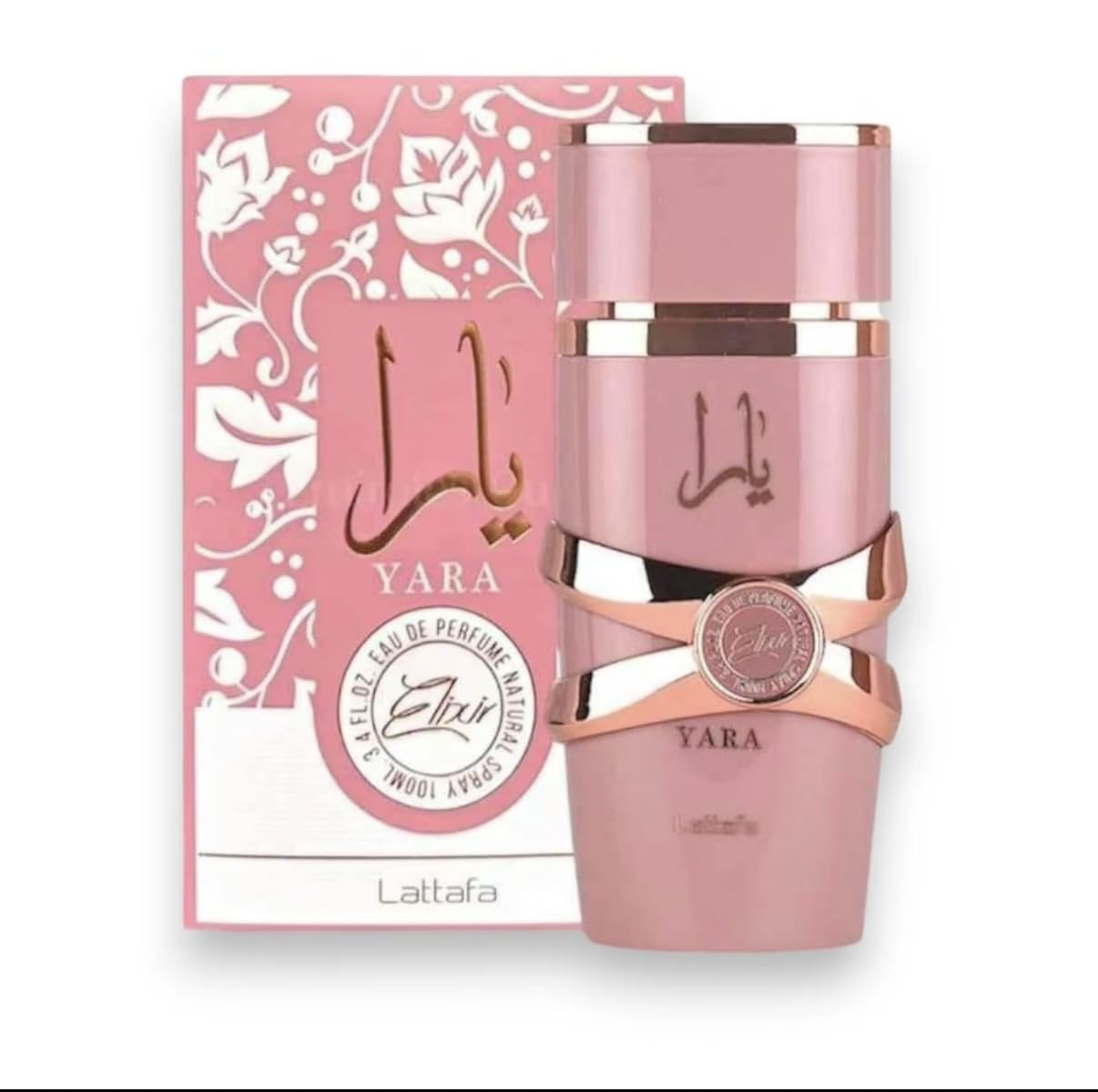 Lattafa Yara Elixir and Asad Elixir, Luxury Middle Eastern Perfume Set, Rose Gold and Black Premium Bottles