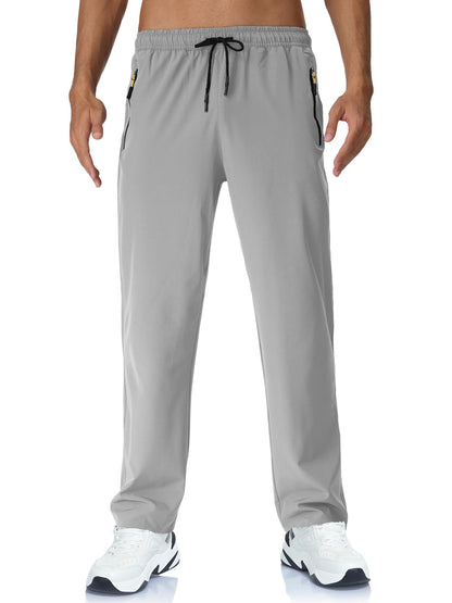 Rapoo Mens Lightweight Hiking Pants Quick Dry Stretch Joggers for Running Workout Casual