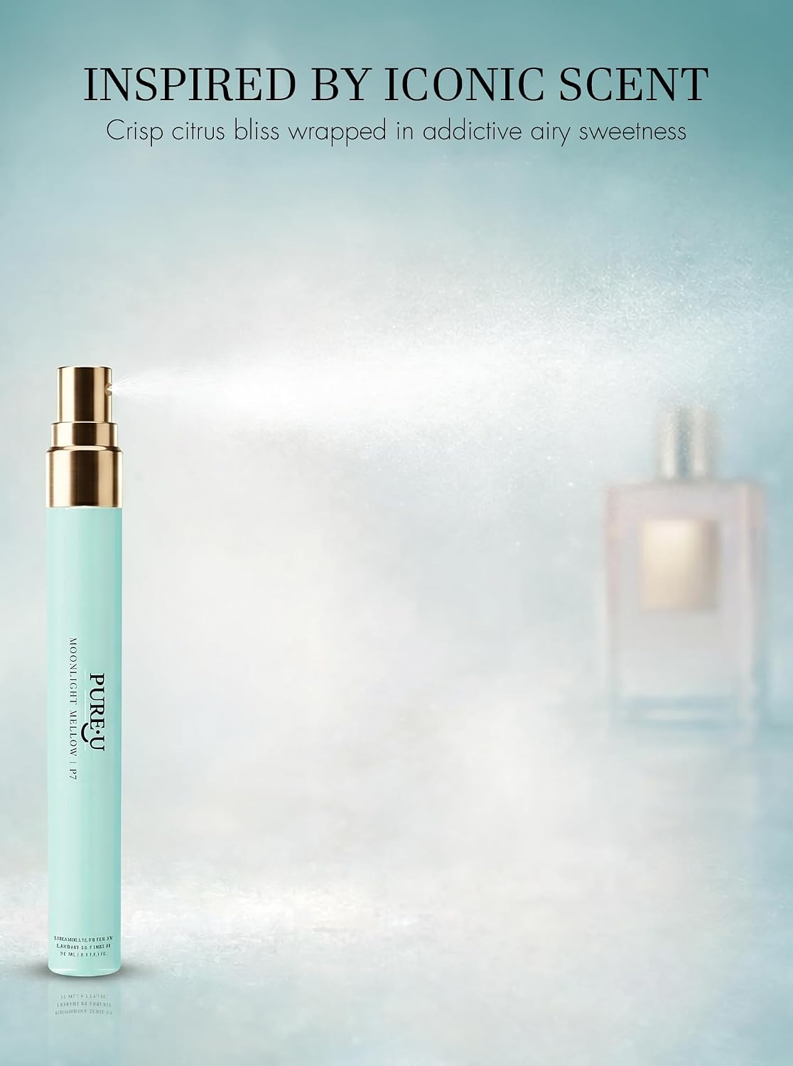 Pheromone Perfume for Women - Long Lasting Saffron Amber & Cedarwood Sophisticated Scent, Luxury Concentrated Extrait de Parfum Spray Oil, Portable Size Signature Scent, 1 fl oz (30ML