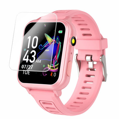 Cosjoype Kids Game Smart Watch for Kids with 39 Puzzle Games HD Touch Screen Camera Music Player Pedometer Alarm Clock Calculator Flashlight 12/24hr Kid Watch Gift for 4-12 Year Old Boys Toys for Kid