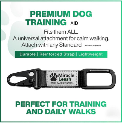 No‑Pull Dog Leash Attachment – Torso‑Loop Control for Large Dogs that Pull – Gentle Leader Alternative – Training Tool for Reactive & Lunging Dogs – Works with Any Collar