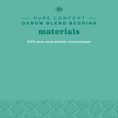 Oxbow Small Animal Bedding, Hamster, Guinea Pig, Rabbit, White, USA, 36 L | Pure Comfort, Hamster Bedding, Guinea Pig Bedding, Low Dust, Virgin Paper, Litter Box, Bunny, Rats, Gerbils, Chinchillas