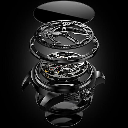 OLEVS Luxury Watches for Men Big Face Stainless Steel Business Dress Analog Quartz Watch with Day Waterproof Luminous Mens Wrist Watch