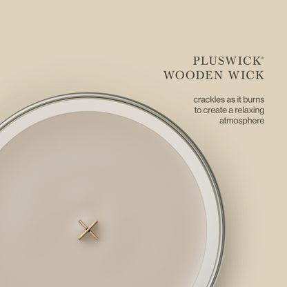 WoodWick Large Hourglass Fireside Candle, Premium Soy Blend Wax, Crackles as it burns, Perfect for Gifting, 21oz