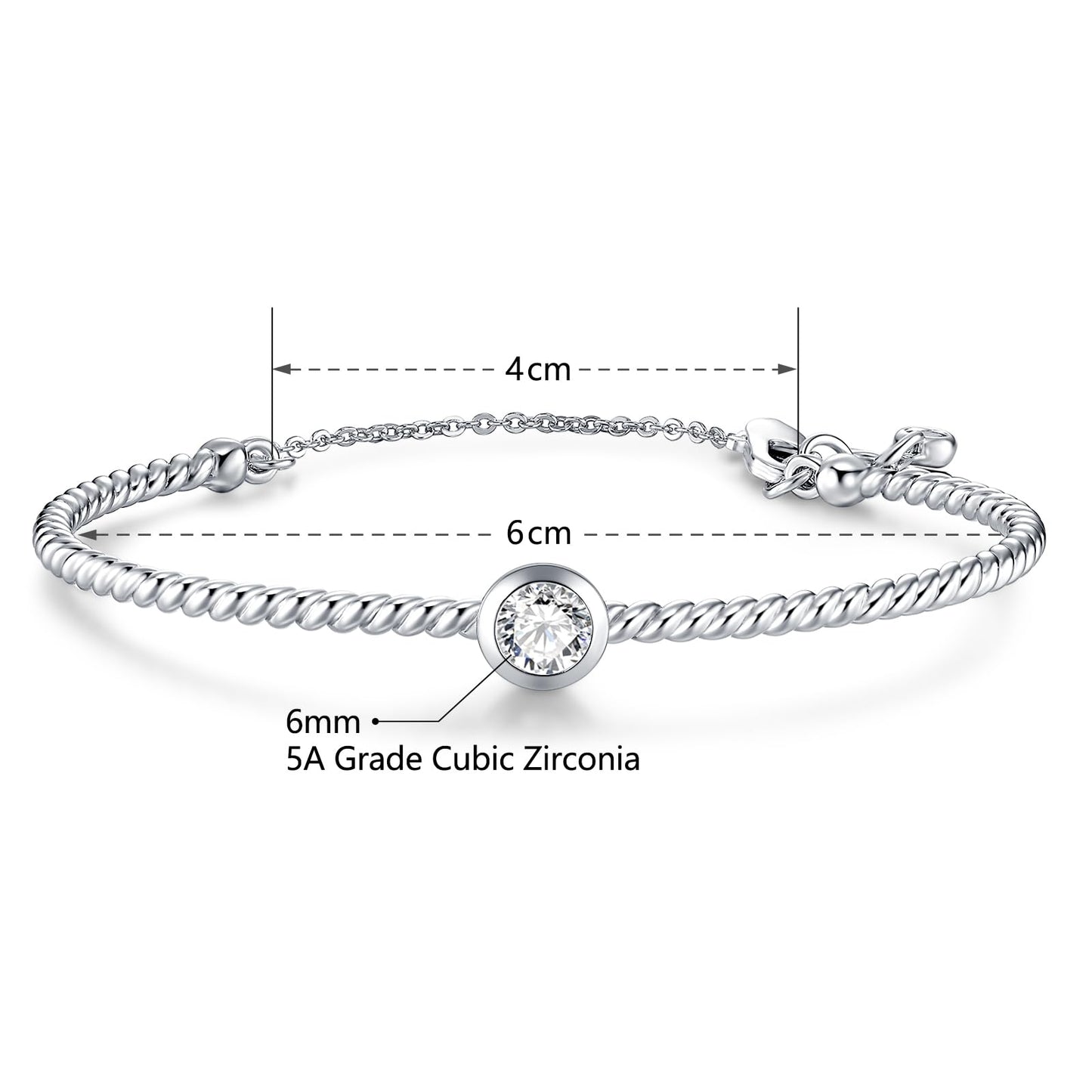 Infinity Bracelets for Women Two-tone 18K Gold Plated Adjustable Minimalist Bangle Jewelry Gifts for Mom Perfect for Anniversary Mother's Day Christmas Valentine's Day