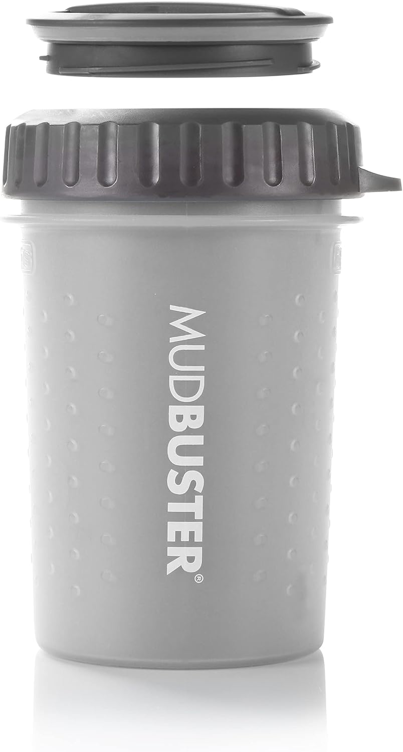 Dexas MudBuster Portable Dog Paw Cleaner - Premium Quality, Blue, Small Size for Pet Supplies and Accessories