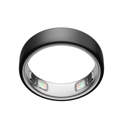 Oura Ring 5 - Stealth - Size 9 - World's Smallest Smart Ring - Sleep, Activity, Women's Health, AI Advisor, 1 Week of Battery Life, Oura App, Android & iOS Compatible