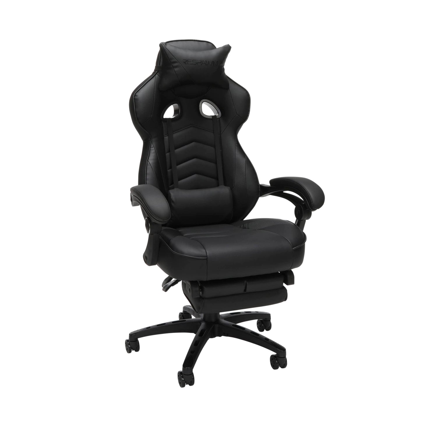RESPAWN FLEXX Ergonomic Office and Gaming Chair with Lumbar Support - Breathable Mesh Recliner with Headrest & Adjustable Arms, Comfy Home Office Desk Chairs, Reclining Gaming Seat for Adults - Brown