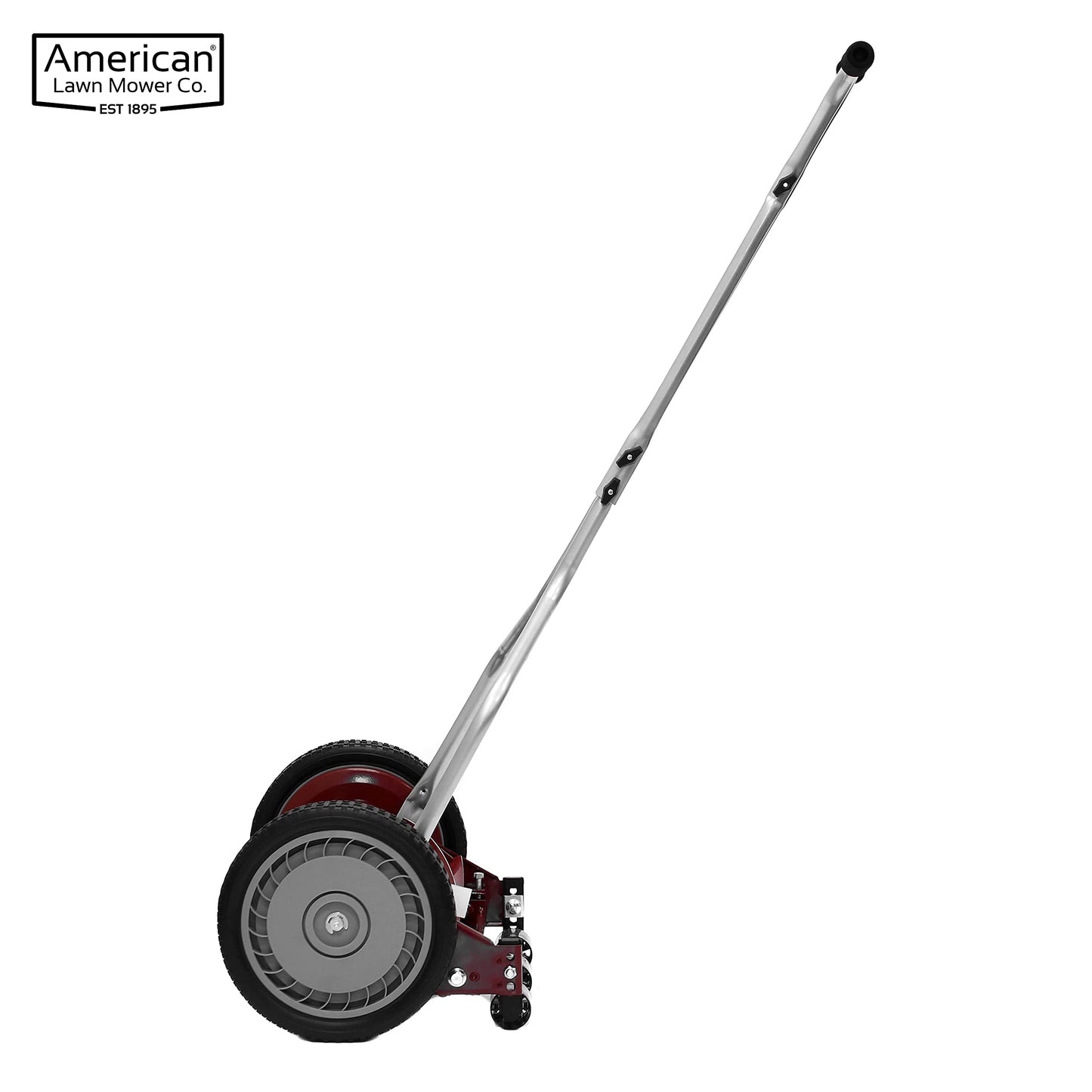American Lawn Mower 1204-14 14-Inch 4-Blade Push Reel Lawn Mower, Red
