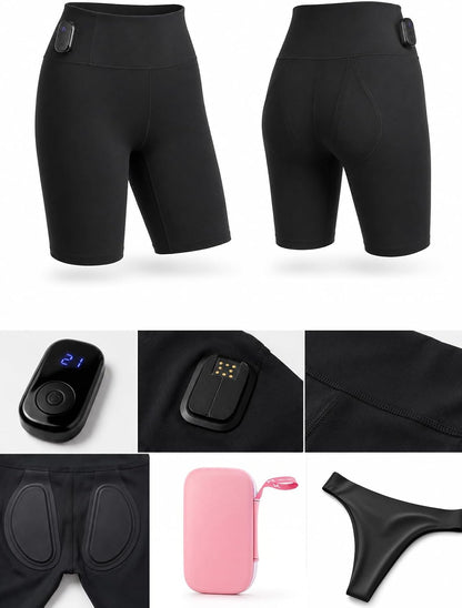 SmartToning Shorts for Women 2.0 – Butt Shaping & Glute Workout Shorts, Home Fitness Apparel, No Gel Needed, Machine Washable,Includes Free 30-Day AI Coaching (US, Alpha, X-Large)