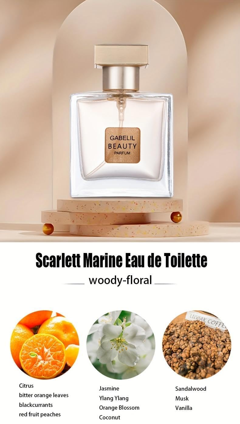 Women's Perfume Set: 4 Floral and Fruity Fragrances in a Gift Box, 105(25ml x3 +30ml) ml Total (3.5oz). Perfect for Gifting or Personal use, Elegant and Timeless Scents for any Accasions