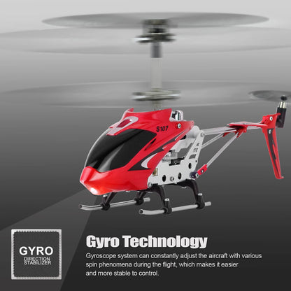 Cheerwing S107/S107G Phantom 3CH 3.5 Channel Mini RC Helicopter with Gyro Blue