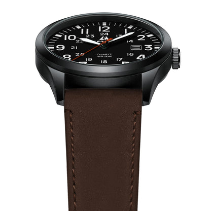 LN LENQIN Mens Watches Unisex Military Sport Nylon Strap Stylish Luminous Fashion Analog Quartz Watch for Men Waterproof Army Tactical Casual Wristwatch