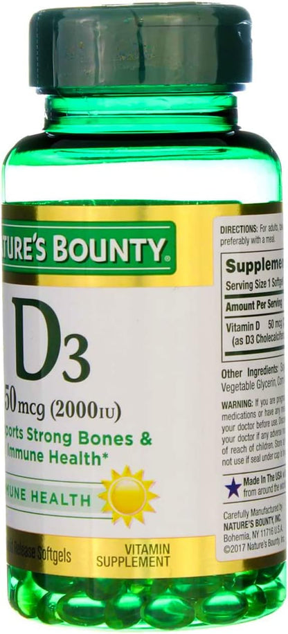 Nature’s Bounty High Absorption Magnesium Glycinate 240 mg for Supporting Muscle Relaxation and Bone, Heart & Nerve Health – Non-GMO, Gluten-Free, Vegetarian, 120 Count/60 Servings