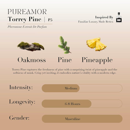 Pheromone Perfume for Women, Amber Noir Extrait de Parfum - Long Lasting Vanilla Amber Scent, 30% High Concentration, Full Size Fragrance Spray, 1.0 oz / 30 ml