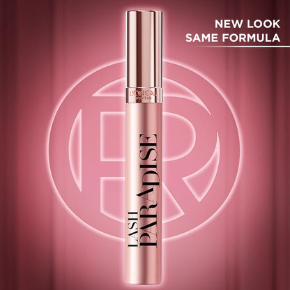 L'Oreal Paris Makeup Voluminous Lash Paradise Mascara, Voluptuous Volume, Intense Length, Feathery Soft Full Lashes, No Flaking, Smudging or Clumping, Latte Brown, 0.28 Fl Oz