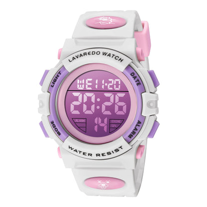 Kids Watch,Boys Watch for 3-15 Year Old Boys,Digital Sport Outdoor Multifunctional Chronograph LED 50 M Waterproof Alarm Calendar Analog Watch for Children with Silicone Band,Kids Gift