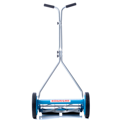 American Lawn Mower 1204-14 14-Inch 4-Blade Push Reel Lawn Mower, Red