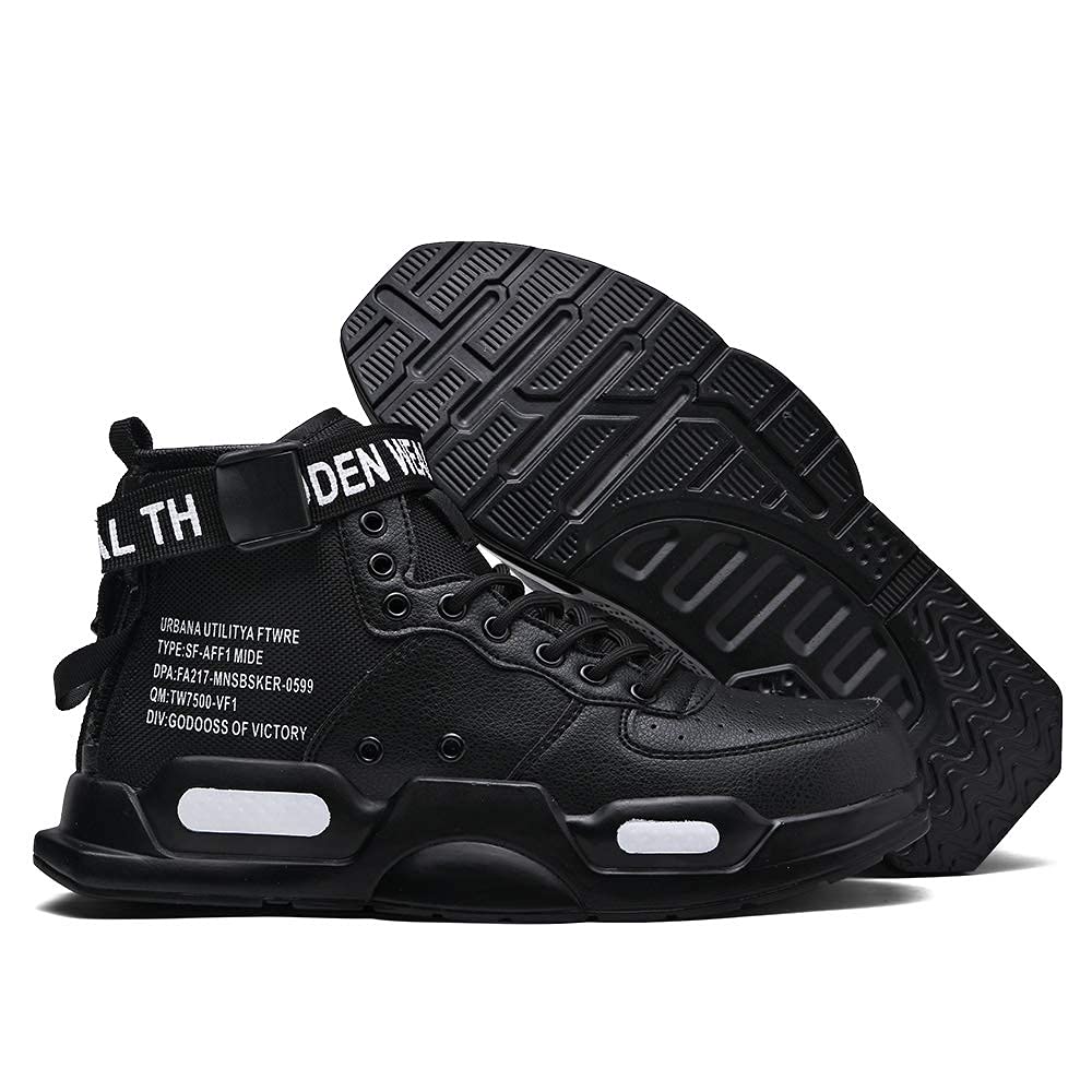 Mens Fashion Sneakers High Top Walking Shoes Sport Athletic Casual Shoe Vogue Stylish Men
