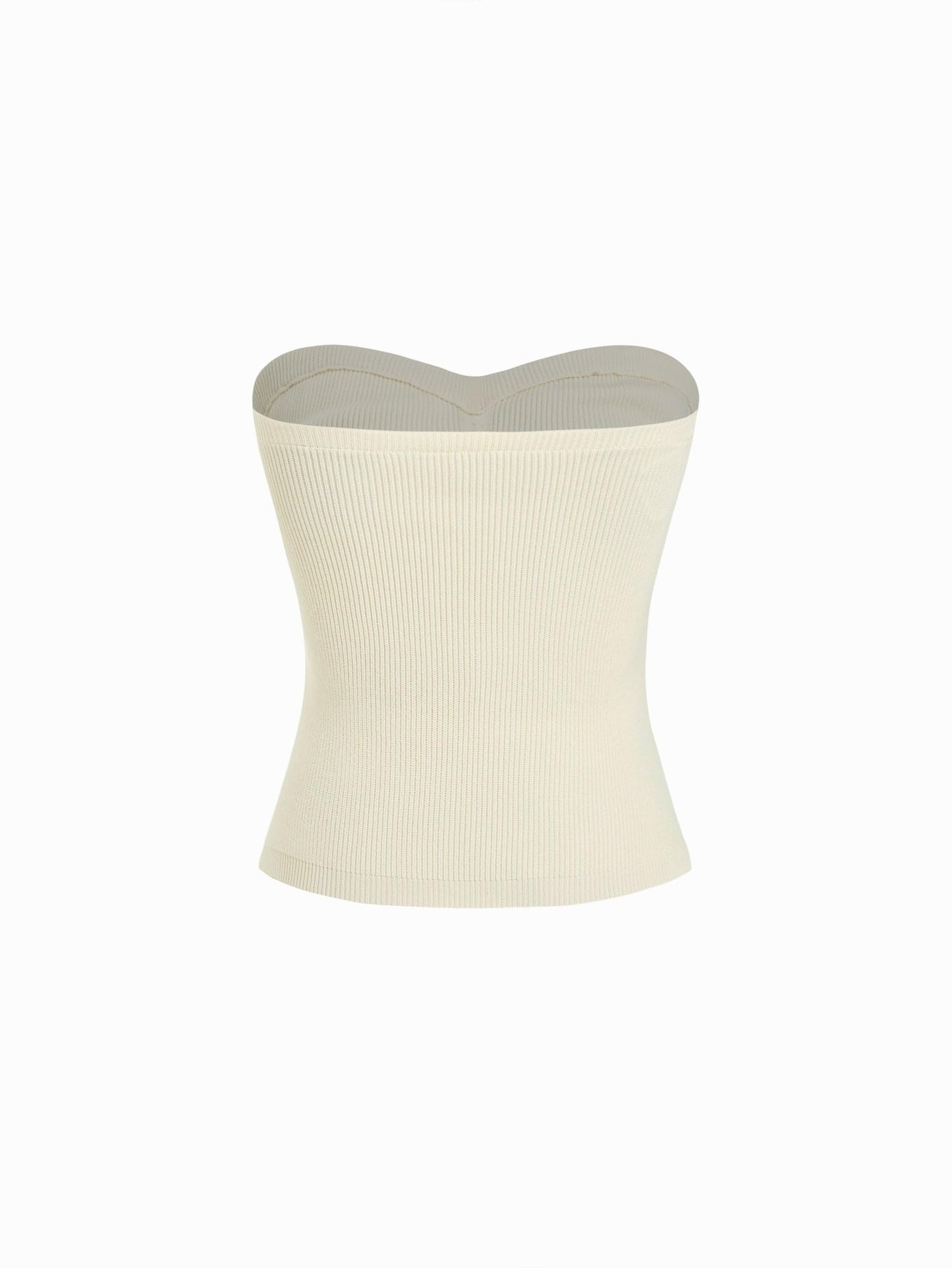 CIDER Faux Pearl Tube Tops for Women Crop Knit Split Hem Ruched Going Out Tops Cute Summer Outfits Y2K