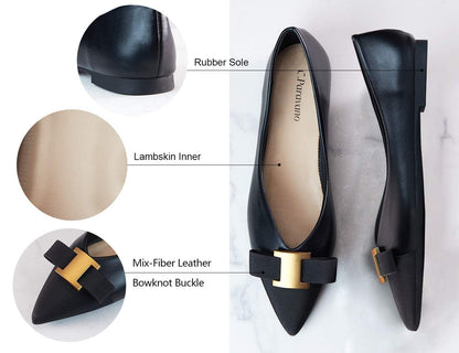 C.Paravano Flats for Women | Pointed Toe Flats | Ballet Flats | Women Shoes Dressy Comfortable