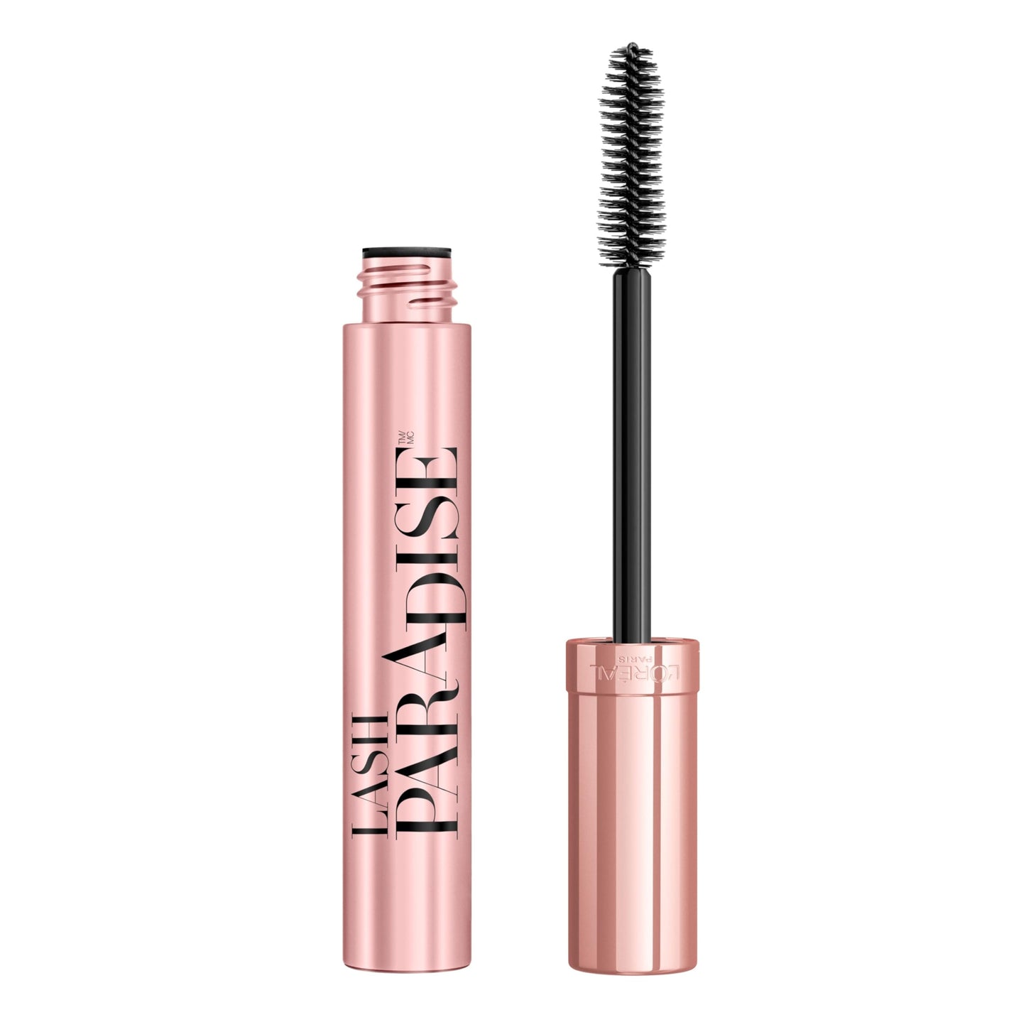 L'Oreal Paris Makeup Voluminous Lash Paradise Mascara, Voluptuous Volume, Intense Length, Feathery Soft Full Lashes, No Flaking, Smudging or Clumping, Latte Brown, 0.28 Fl Oz