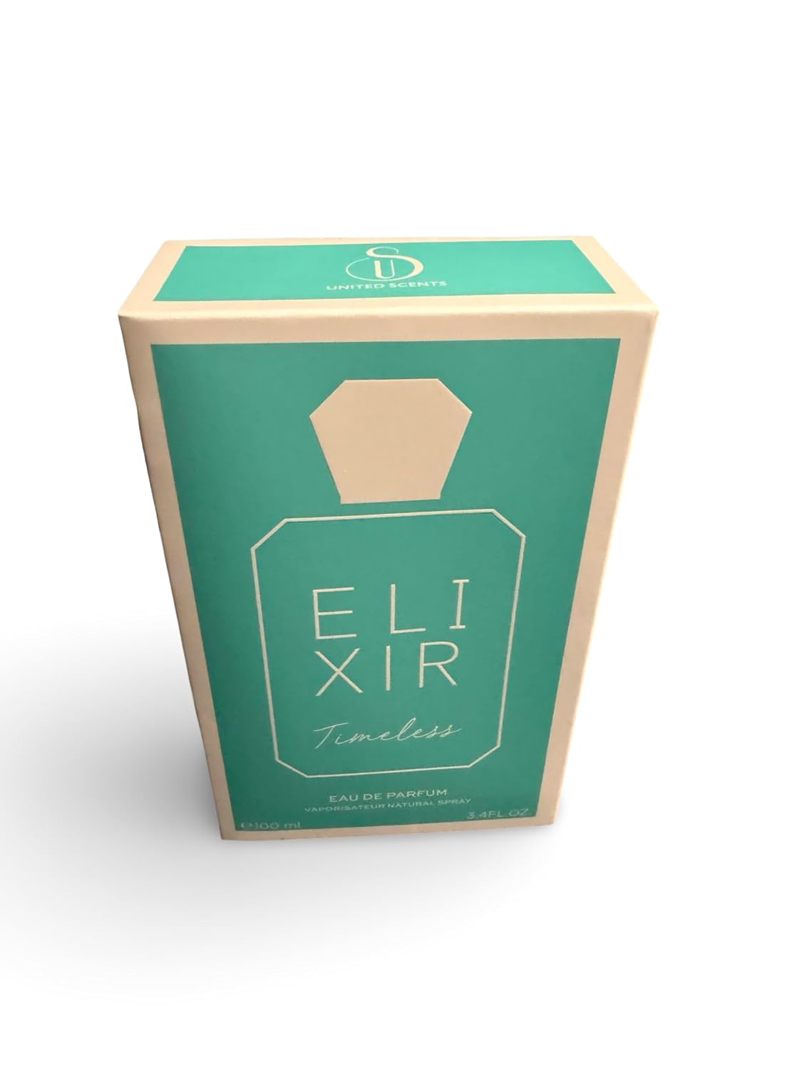 ELIXIR TIMELESS Eau de Parfum, Ice Cream and Bergamot Fragrance, Natural Spray with Pistachio Notes, 3.4 Fl Oz