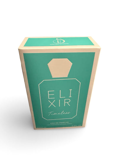 ELIXIR TIMELESS Eau de Parfum, Ice Cream and Bergamot Fragrance, Natural Spray with Pistachio Notes, 3.4 Fl Oz