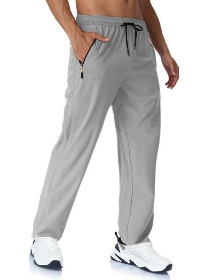Rapoo Mens Lightweight Hiking Pants Quick Dry Stretch Joggers for Running Workout Casual