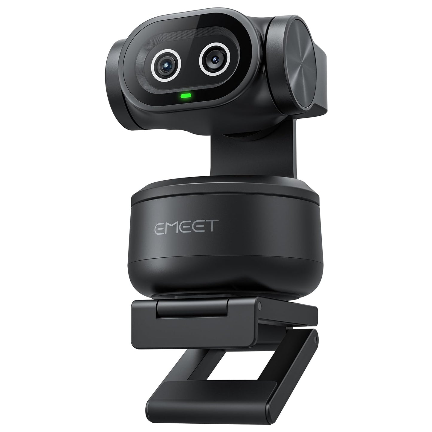 EMEET PIXY Dual-Camera AI-Powered PTZ Camera 4K with Tripod, AI Tracking, PDAF&AI Autofocus 0.2s, 1/2.55'' Sony Sensor, 3 Mics, Presets, 4K Webcam for Streaming, OBS/Twitch/Switch 2 Compatible