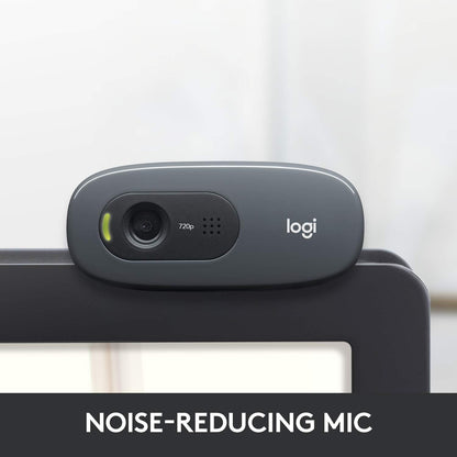 Logitech Brio 101 Full HD 1080p Webcam for Meetings, Streaming, Desktop, Laptop, PC - Built-in Mic, Shutter, Works with Zoom, Microsoft Teams, Nintendo Switch 2’s new GameChat Mode, USB-A,-Black