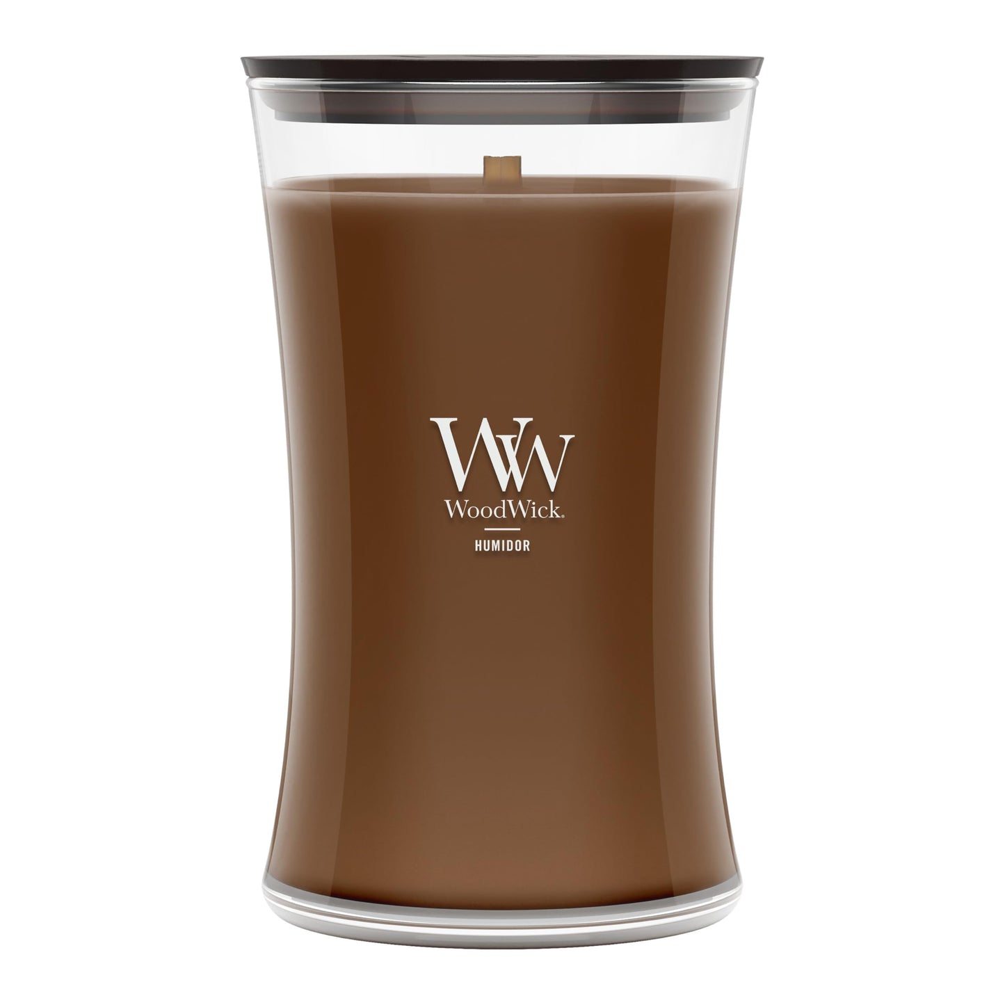 WoodWick Large Hourglass Fireside Candle, Premium Soy Blend Wax, Crackles as it burns, Perfect for Gifting, 21oz
