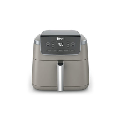 Ninja Air Fryer with Air Crisp | 5 QT Capacity fits up to 4lbs of Fries | 4-in-1 Pro Air Fry, Roast, Reheat, Dehydrate | 400°F Max Temp | 1750 Watts | W/Nonstick Basket & Crisper Plate | Grey | AF141