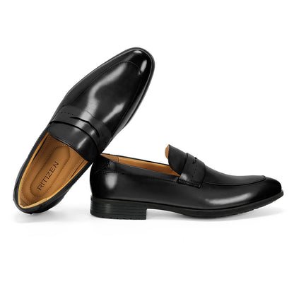 Men's Slip on Oxford Dress Shoes Classic Handmade Calfskin Manufacturing More Compact, Choose The Right Size to Modify The Foot Shape