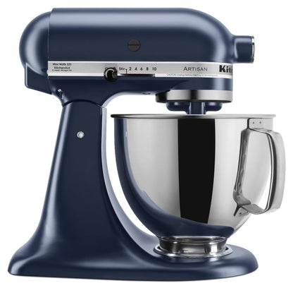 KitchenAid Artisan Series 5 Quart Tilt Head Stand Mixer with Pouring Shield KSM150PS, Almond Cream