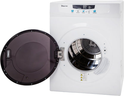 Compact 3.5 cu. ft. Electric Dryer in White
