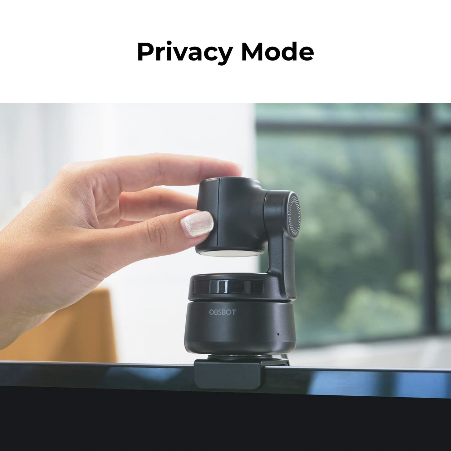 OBSBOT Tail Air NDI Streaming Camera 4K, AI Tracking PTZ Camera with Intelligent APP, Gesture Control, HDMI/USB-C/Wireless Webcam, Video Camera Live Stream for YouTube, Church, Worship, Creator, etc.