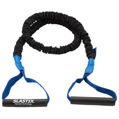 Stroops Slastix Toner Resistance Bands with Handles | Safe Sleeve Exercise Bands for Strength Training, Full Body Workouts, and Home Gym Fitness