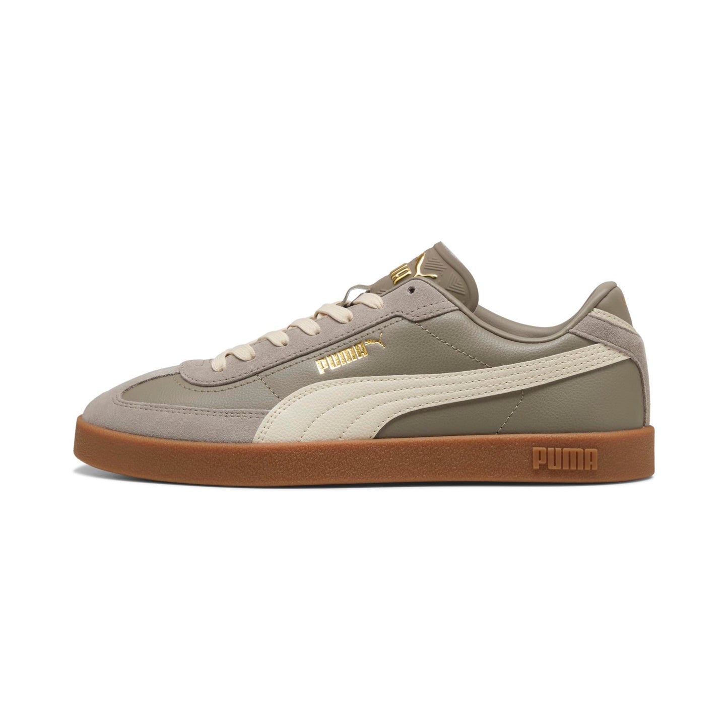 PUMA Mens Club Ii Era Suede Lace Up Sneakers Shoes Casual